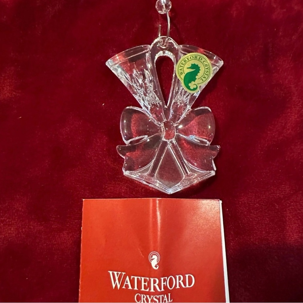 Waterford Clear Crystal Champagne 🥂 Ornament